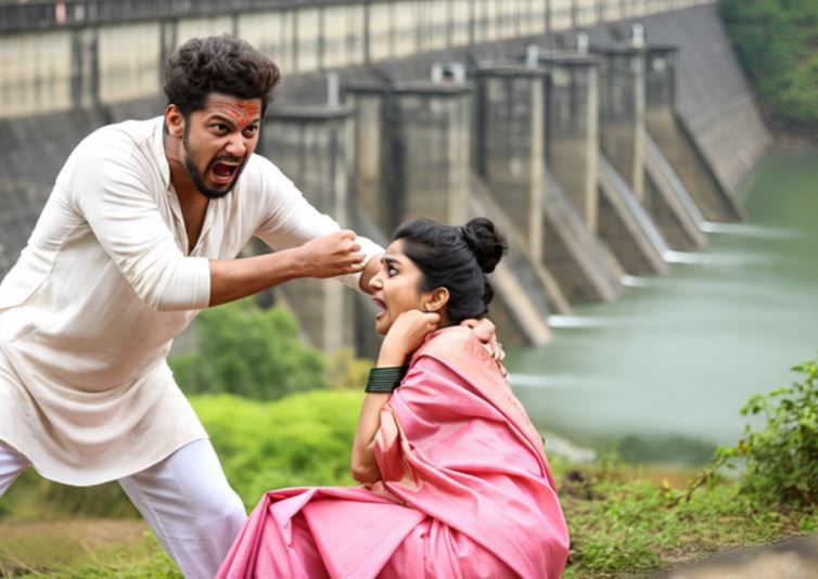 कविताने जेव्हा त्याच्याशी लग्न करण्यास नकरा दिला, संतापून नमनने तिचाखून केला. तिच्या शरीरावर निर्घृणपणे चाकूने सात वार केले. या हल्ल्यात कविता गंभीर जखमी झाली. (सांकेतिक फोटो, फोटो सौजन्य- मेटा एआय)