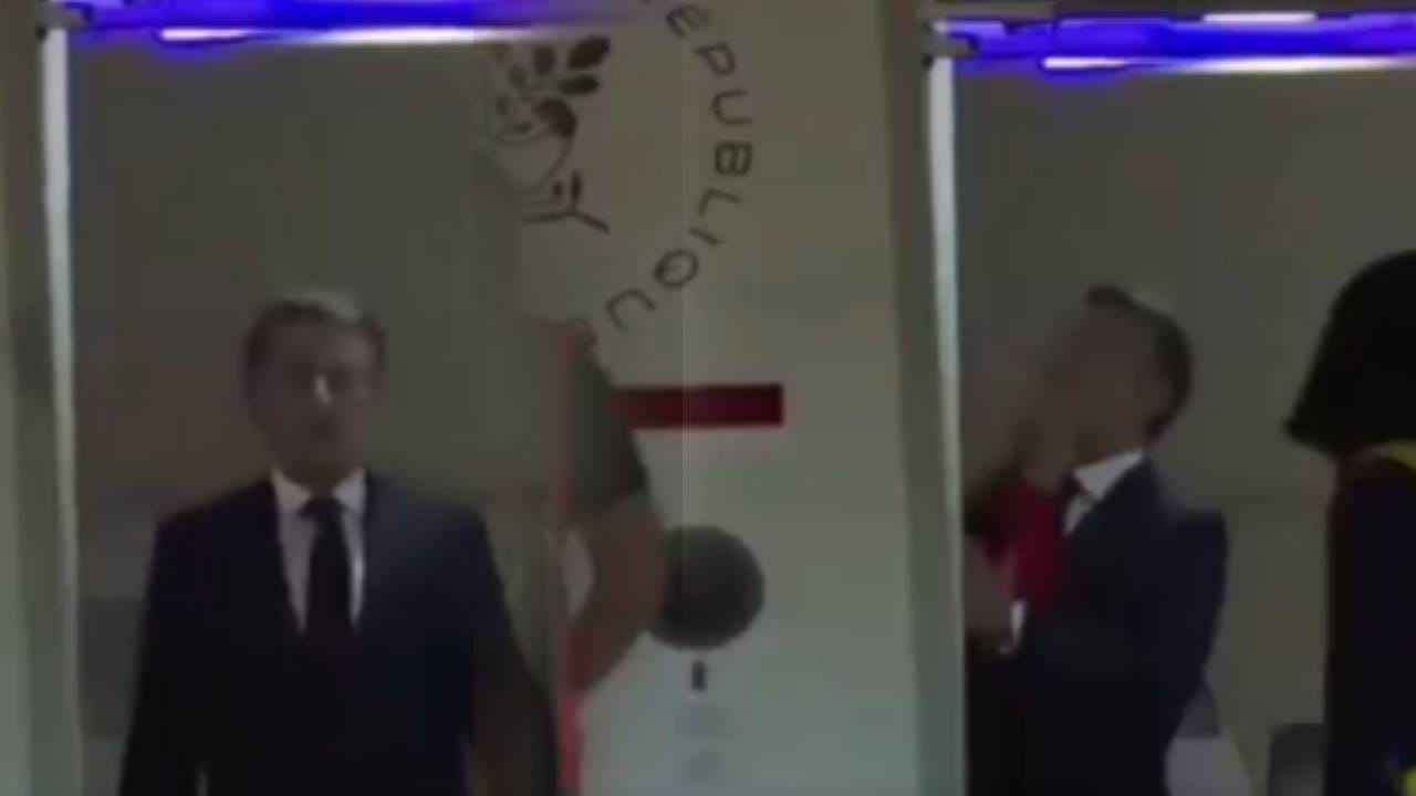 कॅमेऱ्यापुढेच बायकोने थेट राष्ट्रपतींच्या कानशीलात लगावली; धक्कादायक व्हिडीओ समोर!