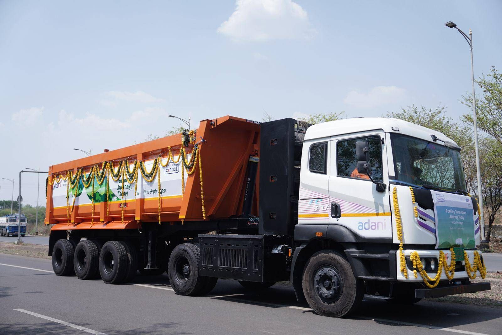 hydrogen-powered truck