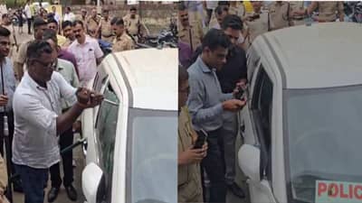 टिक टिक टिक... पार्क केलेल्या कारमधून सतत येत होता आवाज, बॉम्बच्या भीतीने पळापळ, पण सत्य काही वेगळंच !