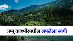 जम्मू-काश्मीरच्या कुशीत लपलेला स्वर्ग, असं ठिकाण जिथं एकदा गेलं की....
