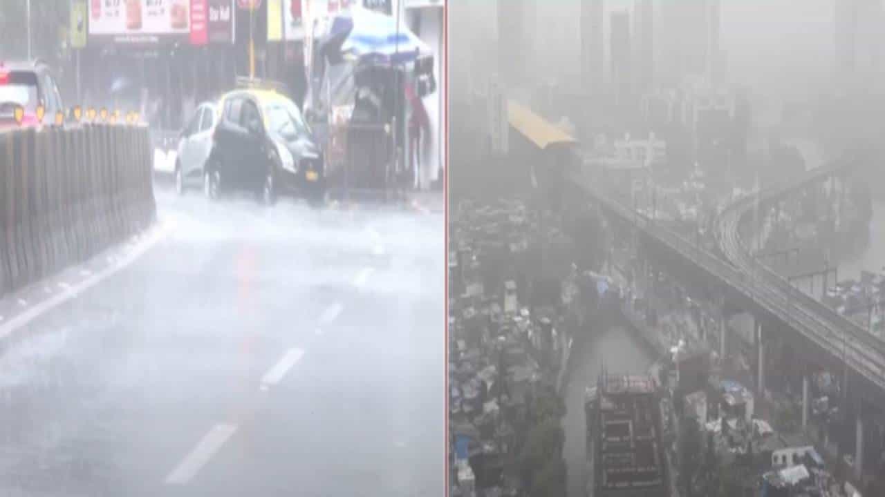 Mumbai rain : पुन्हा पावसाची जोरदार बॅटिंग सुरू, तुफान वाऱ्यासह मुसळधार, मुंबईसह उपनगरात कुठे पावसाचं कमबॅक?