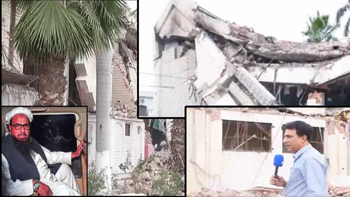 Operation Sindoor : मुरिदकेच्या मरकजवर भारताचा हल्ला अन् लष्कर-ए-तैयबाचं हेडक्वॉर्टर उद्ध्वस्त, पाक पत्रकाराचं रिपोर्टिंग व्हायरल Operation Sindoor : मुरिदकेच्या मरकजवर भारताचा हल्ला अन् लष्कर-ए-तैयबाचं हेडक्वॉर्टर उद्ध्वस्त, पाक पत्रकाराचं रिपोर्टिंग व्हायरल