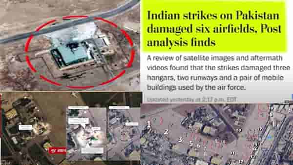 Operation Sindoor : भारतीय विमानं पाकमध्ये 100 मैल आत घुसली अन्… वॉशिंग्टन पोस्टनं पाकिस्तानला तोंडावरच पाडलं