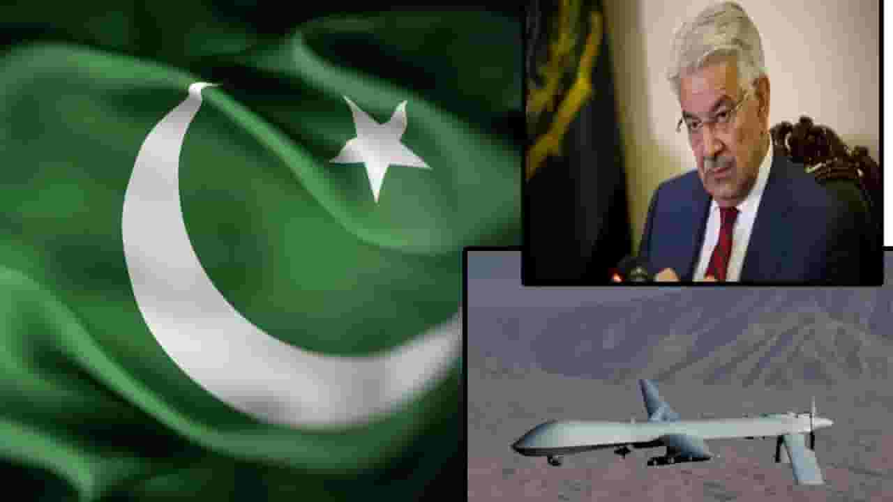 Pakistan : भारताच्या हल्ल्याची काय गरज? पाकचाच आपल्या नागरिकांवर ड्रोन हल्ला, काही लोकं मेले... ख्वाजा आसिफला प्रश्न करताच पळाला