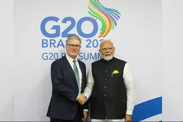 भारत-यूके दरम्यान फ्री ट्रेड करार, PM मोदी म्हणाले ऐतिहासिक क्षण, स्टार्मर यांच्या स्वागतास उत्सुक