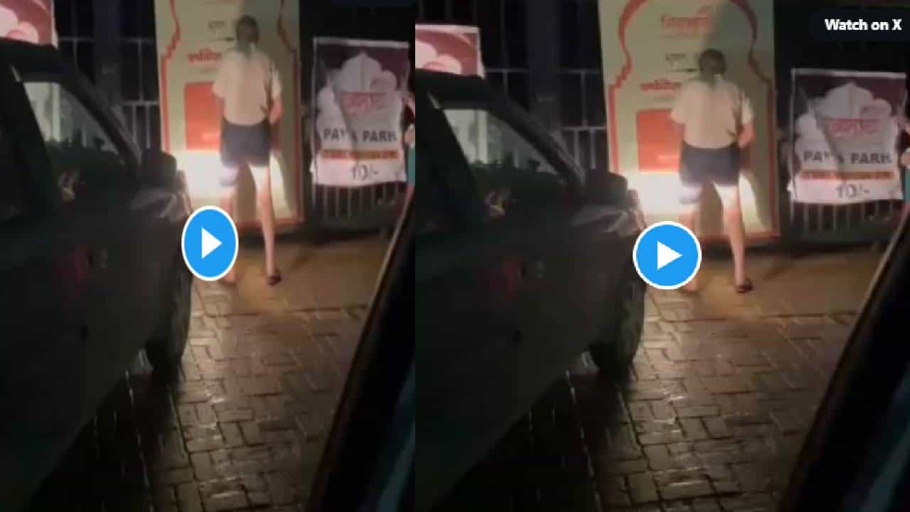 Pune Video : पुण्याच्या शिवसृष्टीच्या गेटवर लघुशंका, मराठा कार्यकर्ते आक्रमक, व्हिडीओ व्हायरल होताच...