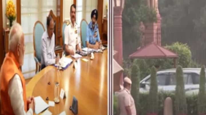 India-Pakistan Conflict : राहुल गांधी पंतप्रधान नरेंद्र मोदींच्या भेटीसाठी दाखल, काय होणार चर्चा? India-Pakistan Conflict : राहुल गांधी पंतप्रधान नरेंद्र मोदींच्या भेटीसाठी दाखल, काय होणार चर्चा?