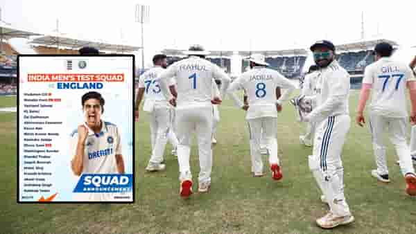 IND vs ENG Test Series : इंग्लंड दौऱ्यासाठी टीम इंडियाची घोषणा, ‘या’ 18 खेळाडूंचा सहभाग, कॅप्टन कोण?
