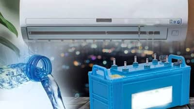 AC चं पाणी इन्व्हर्टरच्या बॅटरीत वापरणं योग्य आहे का? जाणून घ्या संपूर्ण सत्य