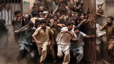 पाकिस्तानातील भूकंप कैद्यांसाठी ठरला संधी, भिंती तोडून कैदी फरार