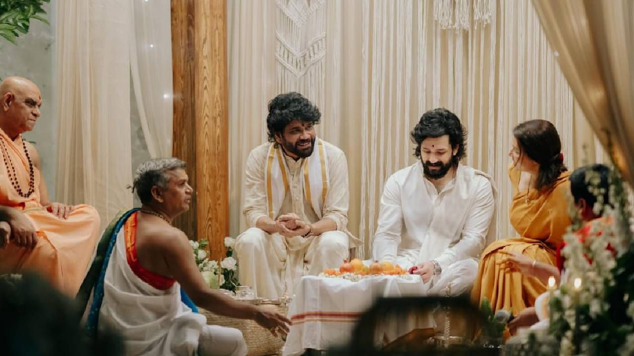 'आमला आणि मला हे सांगताना खूप आनंद होतोय की आमच्या मुलाने झैनबशी एका सुंदर समारंभात लग्न केलंय. पहाटे 3.35 वाजता हा लग्नसोहळा पार पडला. आमच्याच घरी लग्नाचे विधी पार पडले', असं नागार्जुन यांनी लिहिलंय.