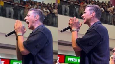 अक्षय कुमारने या कारणामुळे चाहत्यांसमोर जोडले हात, हाऊसफुल 5 च्या प्रमोशनचा व्हिडिओ व्हायरल