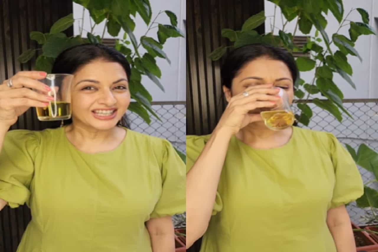 अभिनेत्री भाग्यश्रीने तिच्या चमकदार त्वचेचे रहस्य सांगितलं; पाण्यात मिसळायची फक्त ही एक गोष्ट