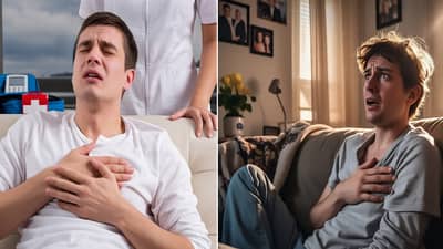 छातीत दुखणे हा हृदयविकाराचा झटका की गॅसची समस्या? कसं ओळखावं?