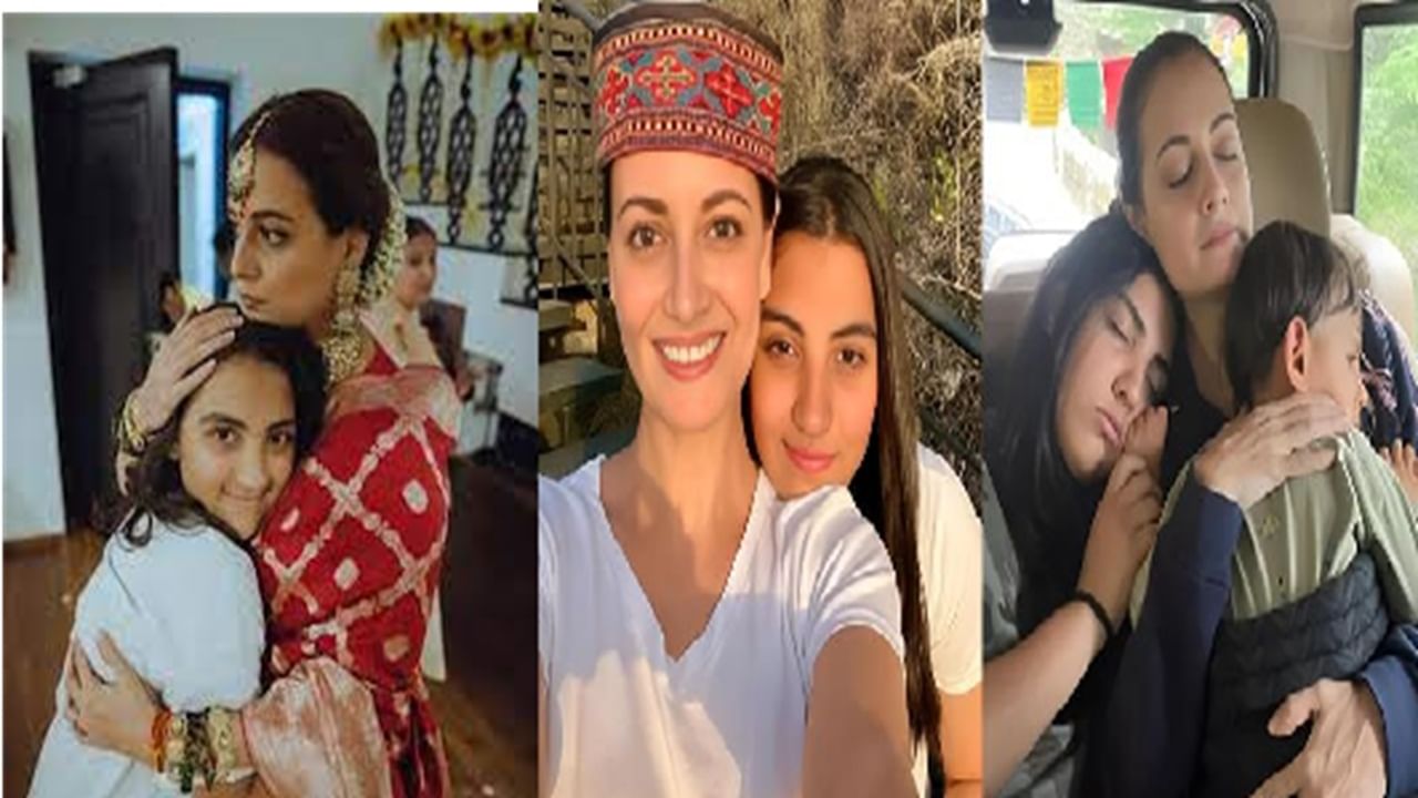 '....दृष्ट सावत्र आई', सावत्र मुलीच्या फोनमध्ये दिया मिर्झाचं नाव, कसं आहे दोघींचं नातं?