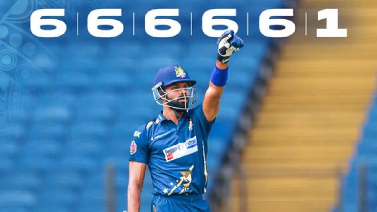 6,6,6,6,6..! दिव्यांग हिंगणेकरने एकाच षटकात फोड फोड फोडला, पण... 6,6,6,6,6..! दिव्यांग हिंगणेकरने एकाच षटकात फोड फोड फोडला, पण...