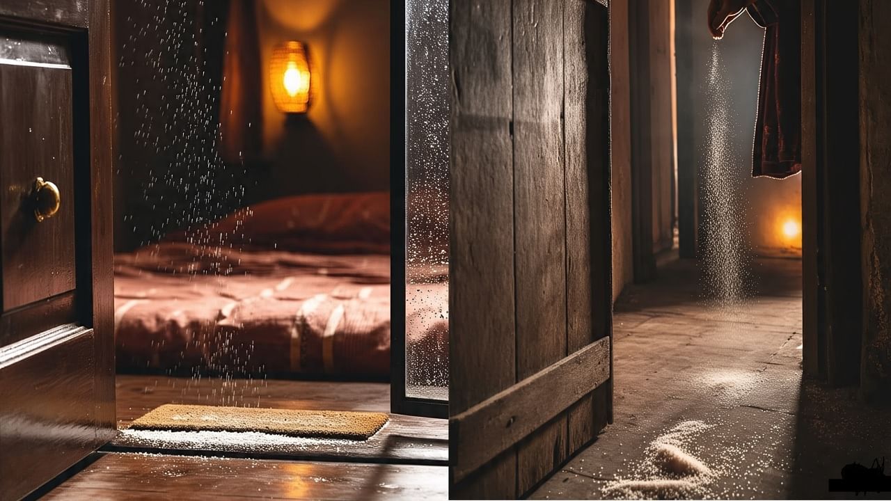 पावसाळ्यात रात्री झोपण्याआधी उंबरठ्यावर किंवा दरवाजात मीठ टाका; परिणाम जाणून आश्चर्य वाटेल पावसाळ्यात रात्री झोपण्याआधी उंबरठ्यावर किंवा दरवाजात मीठ टाका; परिणाम जाणून आश्चर्य वाटेल