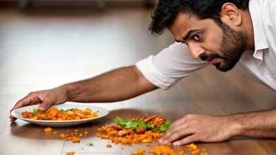 जमिनीवर पडणारे पदार्थ म्हणजे भूतांचे अन्न, खाली पडलेले पदार्थ खाऊ नका, अन्यथा...