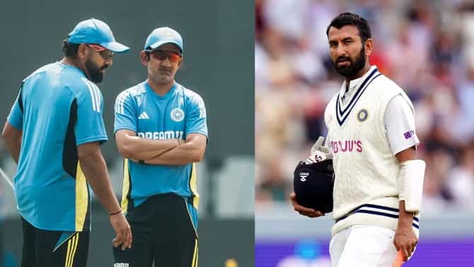 IND vs ENG : गौतम गंभीरने इंग्लंड दौऱ्यासाठी कॉल केलेला? चेतेश्वर पुजाराने सर्वच सांगितलं