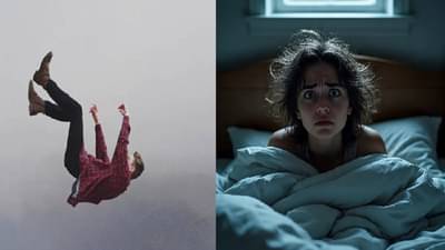 गाढ झोपेत असताना अचानक खाली पडल्यासारखे का वाटतं? शरीर देत असतं हे संकेत, 90% टक्के लोकांना माहित नसेल कारण