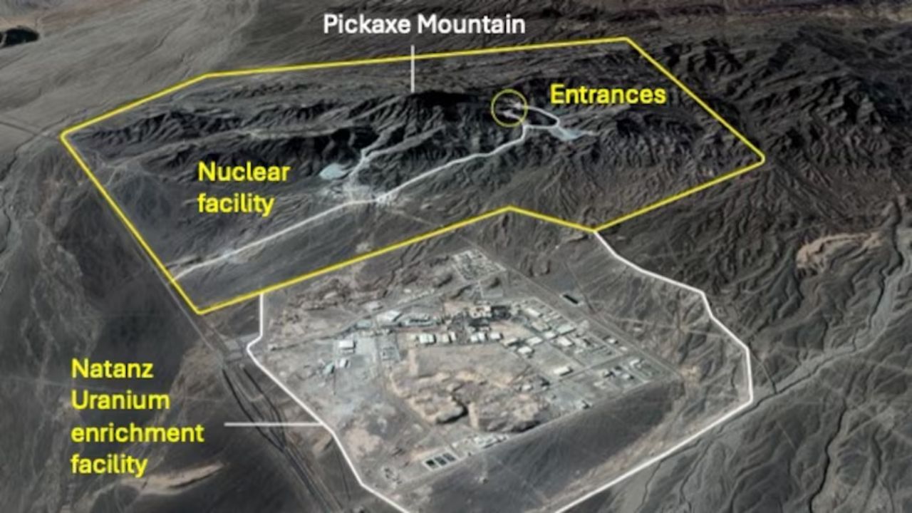 न नतांज, न फोर्डो..., अमेरिका-इस्त्रायलला चकमा देत इराणने या ठिकाणी बनवला सीक्रेट न्यूक्लियर अड्डा! न नतांज, न फोर्डो..., अमेरिका-इस्त्रायलला चकमा देत इराणने या ठिकाणी बनवला सीक्रेट न्यूक्लियर अड्डा!