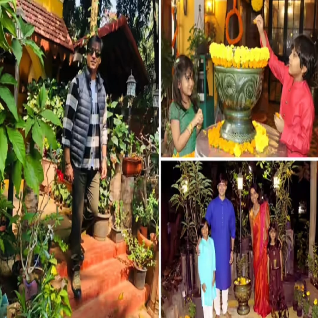 तसेच त्याच्या घरात खूप सारे इंडोर प्लांट आहेत. त्याच्या घरात हिरवळ दिसून येते. तर दुसरीकडे बाहेरील भाग फार्महाऊससारखा अनुभव देतो. खिडकीजवळ, दाराबाहेर आणि आजूबाजूला झाडे आणि झुडुपे आहेत. विवेकने व्हिडिओमध्ये असेही म्हटले आहे की त्याच्या घराचा सर्वात सुंदर बाजू म्हणजे ते बाहेरील जगाला आतील जगाशी जोडते. उदाहरण देताना तो म्हणाला की त्याच्या घराच्या मोठ्या खिडक्या उंच आणि हिरव्यागार झाडांनी वेढलेल्या आहेत.