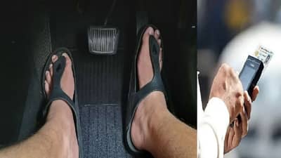 चप्पल किंवा स्लिपर्स घालून गाडी चालवल्यास चलन भरावं लागणार? काय आहे हा नियम?