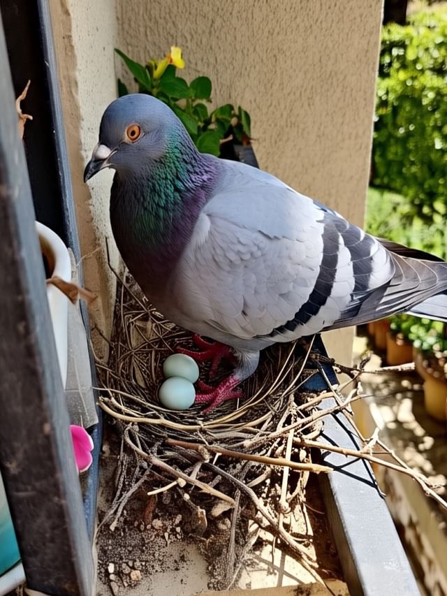 कबुतराने घरात किंवा बाल्कनीत घरटे बांधणे शुभ असते की अशुभ? कबुतराने घरात किंवा बाल्कनीत घरटे बांधणे शुभ असते की अशुभ?