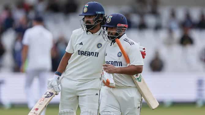 ENG vs IND : लीड्स टेस्ट दरम्यान केएल राहुल आणि ऋषभ पंतवर मोठा आरोप