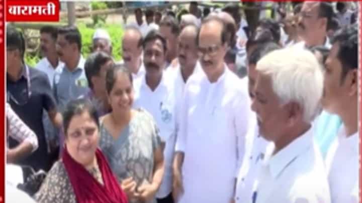 Malegaon Sakhar Karkhana Election : अजित पवार यांच्याकडून गावोगावी बूथ पाहणी Malegaon Sakhar Karkhana Election : अजित पवार यांच्याकडून गावोगावी बूथ पाहणी
