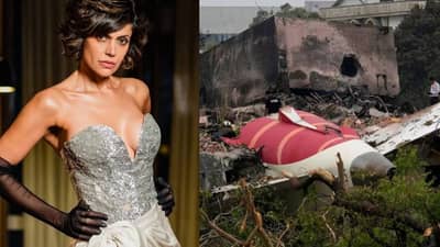 एअर इंडियाच्या त्या कोसळलेल्या विमानाशी काहीही संबंध नसताना मंदिरा बेदीवर आघात, उचलावं लागलं मोठं पाऊल