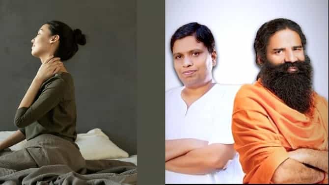 पतंजलीच्या आचार्य बालकृष्ण यांनी सांगितले एक्सरसाईज, हात-पाय आणि मानेचं दुखणं दूर होणार