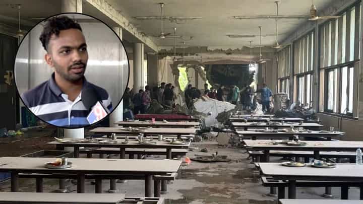 Ahmedabad Plane Crash : आम्ही जेवत होतो, अचानक सगळीकडे धूळ उडाली आणि.. ; विमान दुर्घटनेतल्या विद्यार्थ्यानी सांगितली आखोंदेखी Ahmedabad Plane Crash : आम्ही जेवत होतो, अचानक सगळीकडे धूळ उडाली आणि.. ; विमान दुर्घटनेतल्या विद्यार्थ्यानी सांगितली आखोंदेखी