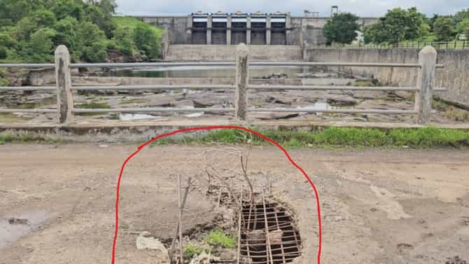 पुण्यातील कुंडमळा दुर्घटनेतील पुलाप्रमाणे भीमा नदीवरील पूल धोकादायक, पुलाला मोठे भगदाड असतानाही पर्यटकांची होते गर्दी