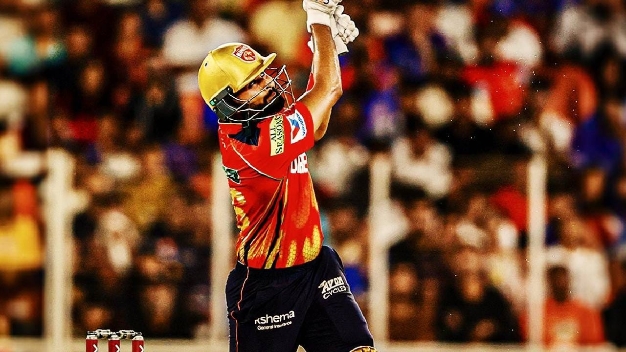 पंजाब किंग्सने आयपीएलमध्ये आठव्या संघाविरुद्ध यशस्वी 200 हून अधिक धावांचा पाठलाग केला आहे. हा देखील एक विक्रम असून असं कोणत्याही संघाला जमलेलं नाही.(Photo_PBKS Twitter)