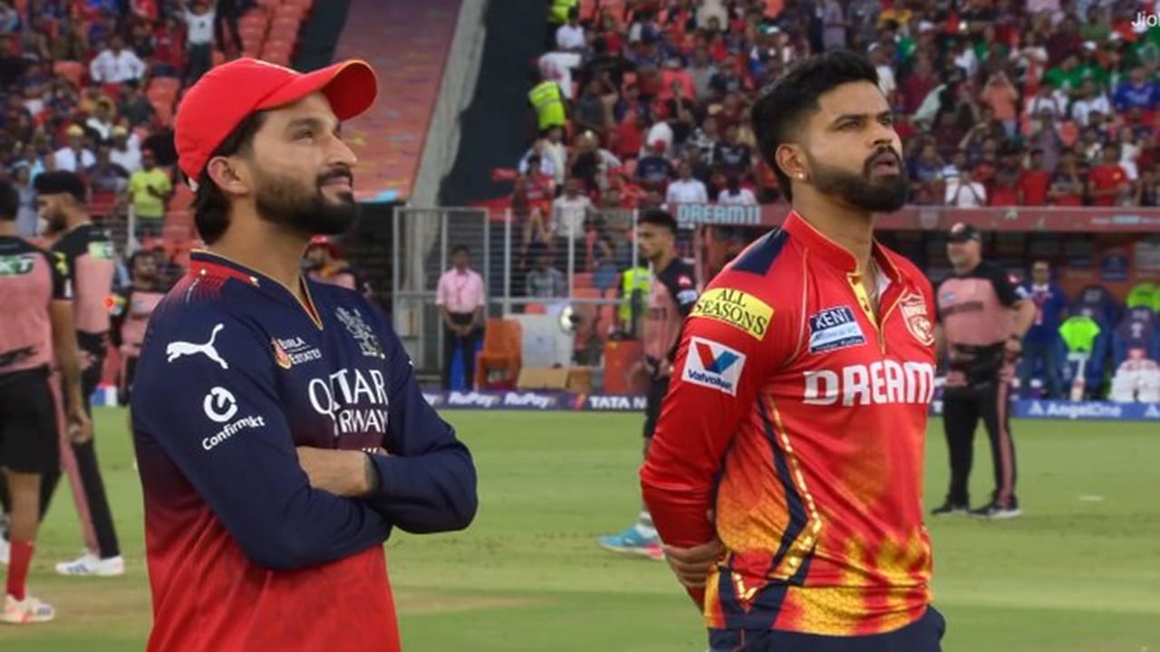 IPL 2025 Final Toss : पंजाबने टॉस जिंकला, कॅप्टन श्रेयसचा फिल्डिंगचा निर्णय, आरसीबीला मोठा झटका