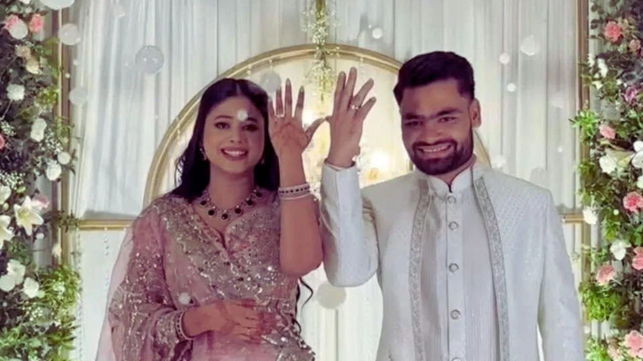 क्रिकेटर रिंकू सिंह-खासदार प्रिया सरोज यांचा साखरपुडा, पाहा व्हायरल व्हीडिओ