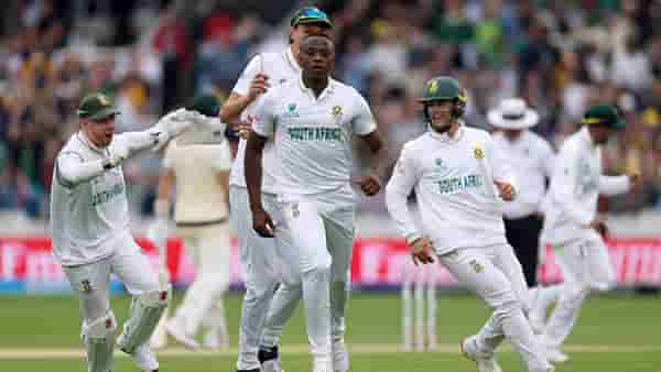 WTC Final SA vs AUS : ऑस्ट्रेलियाचा डाव पहिल्याच दिवशी 212 धावांवर आटोपला, रबाडाचा सुपर पंच