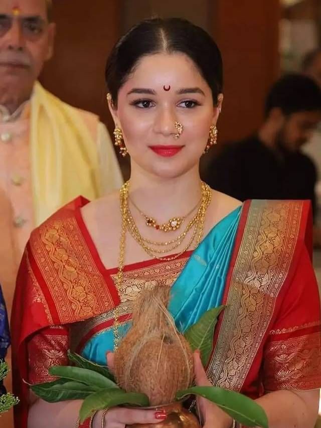 साज ह्यो तुझा..; सारा तेंडुलकरचा मराठमोळा साज पाहून तुम्हीही पडाल प्रेमात! साज ह्यो तुझा..; सारा तेंडुलकरचा मराठमोळा साज पाहून तुम्हीही पडाल प्रेमात!