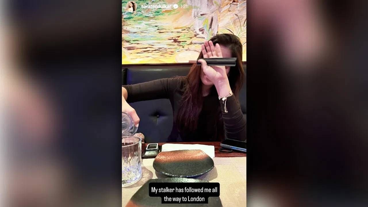 सारा तेंडुलकरने इंस्टाग्राम स्टोरीवर एक फोटो शेअर केला आहे. त्यात तिने लिहीलं की, स्टॉकर लंडनमध्ये माझा प्रत्येक ठिकाणी पाठलाग करत आहेत. साराने फोटो पोस्ट केला आहे, त्यात सदर व्यक्ती तोंड लपवत आहे. पण साराने स्टॉकरचं नाव सांगितलं नाही.  (Photo: Instagram)