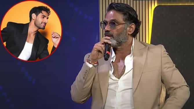 तो तर प्रतिभावान...सुनील शेट्टींनी केले मुलाचे कौतुक, News9 Global Summit म्हणाले, त्याच्यासोबत चित्रपट करणार