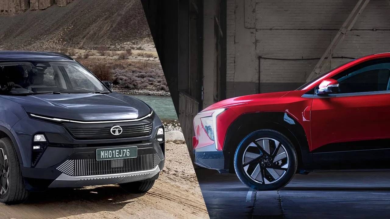 Tata Harrier EV की Mahindra XEV 9e, यापैकी कोणती खास? जाणून घ्या Tata Harrier EV की Mahindra XEV 9e, यापैकी कोणती खास? जाणून घ्या