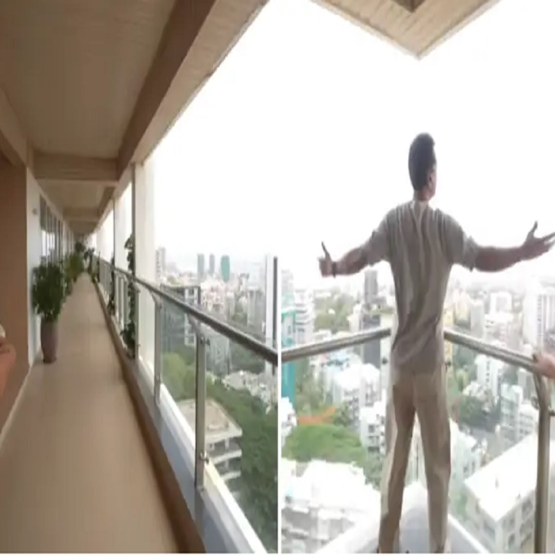 जावेद जाफरीच्या आलिशान घरात एक नाही तर दोन बाल्कनी आहेत. एका बाल्कनीतून 320 अंशाचे दृश्य दिसते, तर दुसरा टायटॅनिक पोझसाठी खास आहे. 