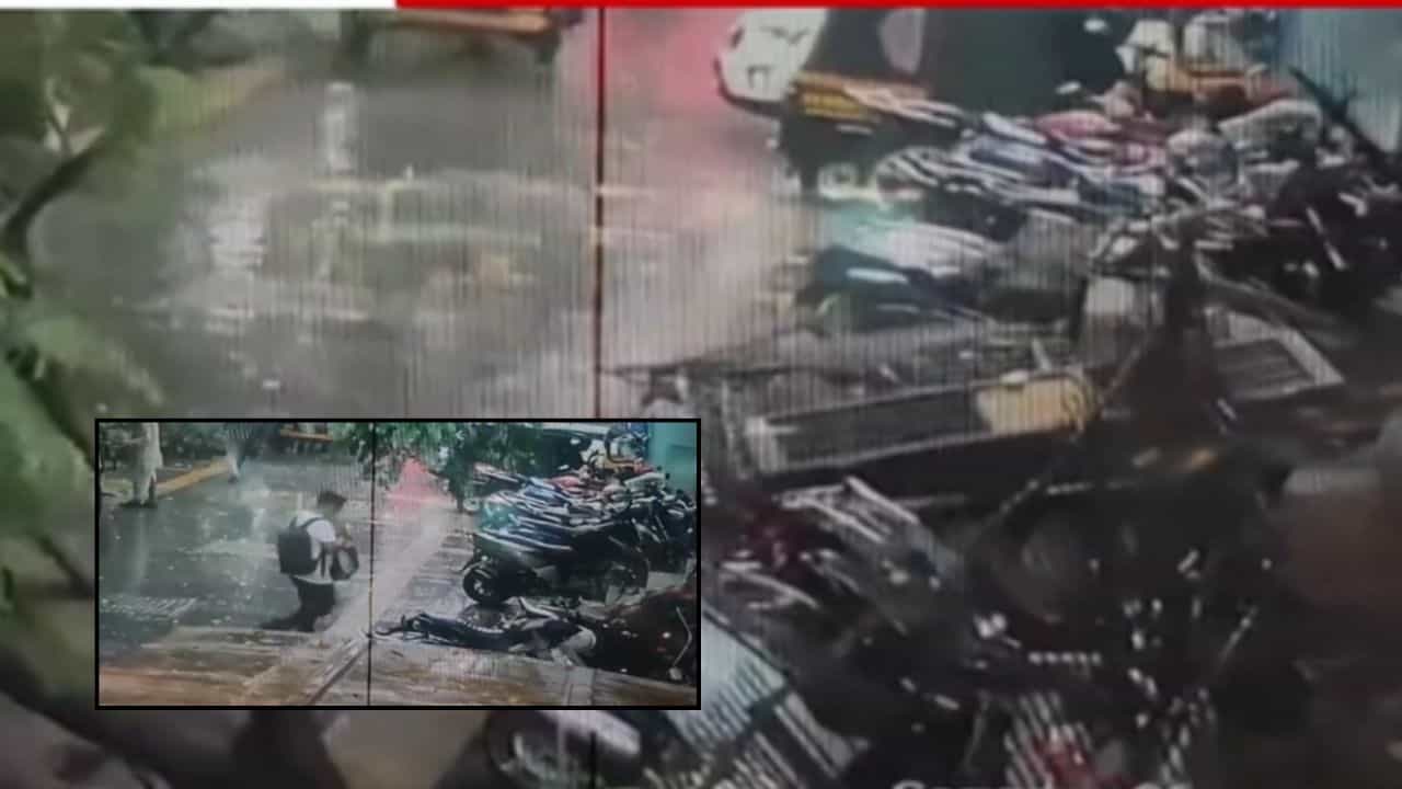 New Mumbai Rain : वाशी प्लाझा परिसरात मोठी दुर्घटना! भिंत खचल्याने अनेक वाहनं दबली