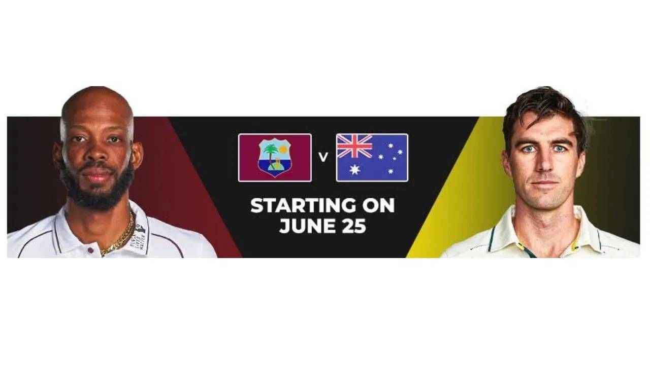 वेस्ट इंडिज विरुद्ध ऑस्ट्रेलिया: वेस्ट इंडिज आणि ऑस्ट्रेलिया यांच्यातील कसोटी मालिका 25 जूनपासून सुरू होणार आहे. या मालिकेचा पहिला सामना वेस्ट इंडिजमधील बार्बाडोस येथे होणार आहे आणि या मालिकेत दोन्ही संघ एकूण 3 कसोटी सामने खेळतील.
