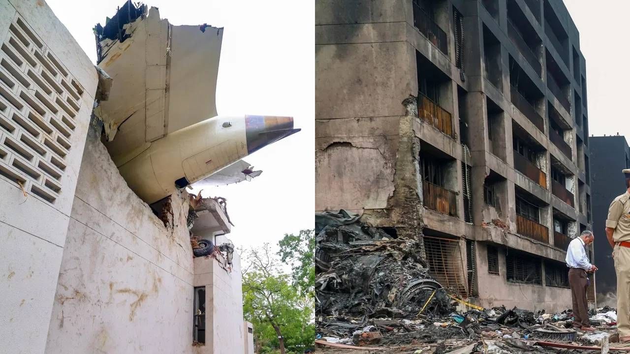 Ahmedabad plane crash : 18 दिवसांपूर्वी आई, पाठोपाठ वडीलही गमावले... विमान अपघाताने चिमुकलींचं छत्र हिरावलं !