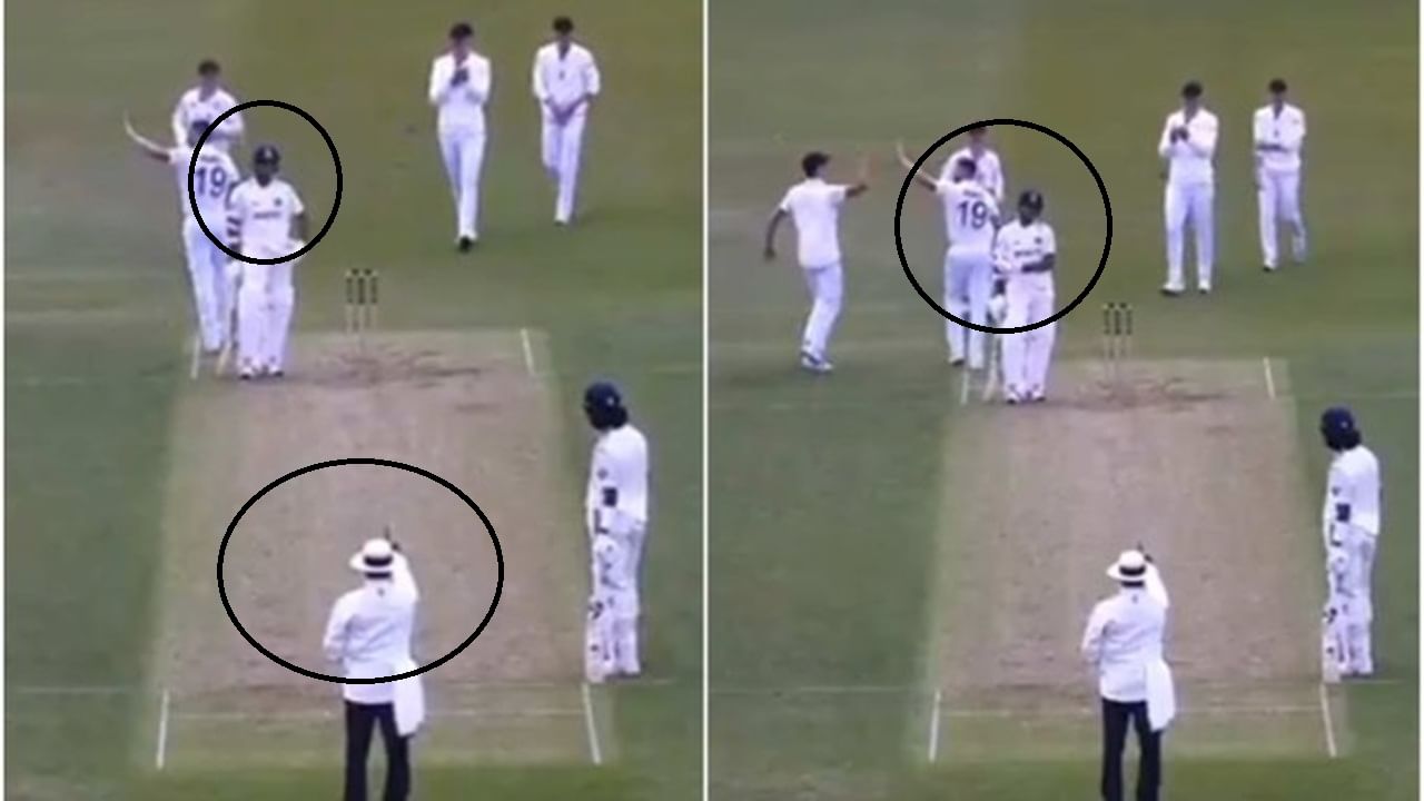 Yashasvi Jaiswal ची LBW आऊट दिल्याने अंपायरसमोर नाराजी, फलंदाजाने भर मैदानात असं केलं