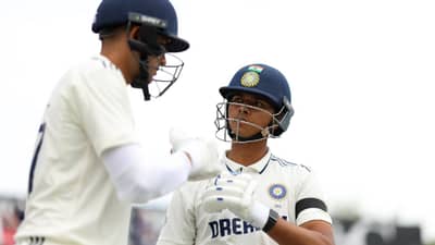 IND vs ENG : भारताच्या जैसबॉलचं इंग्लंडला जोरदार प्रत्युत्तर, दुसऱ्या सत्रात टीम इंडिया चांगल्या स्थितीत