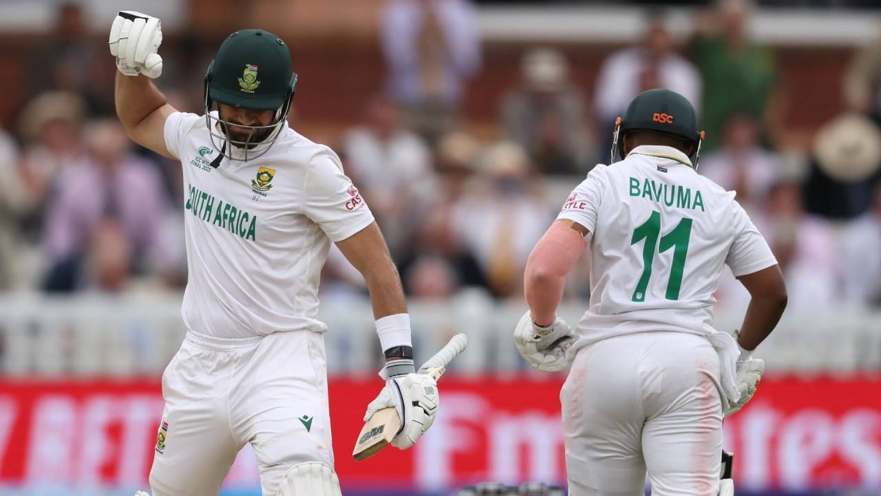 आयसीसीच्या अंतिम सामन्यात तिहेरी आकडी धावसंख्या नोंदवून एडेन मार्करामने आता इतिहास रचला आहे. वर्ल्ड टेस्ट चॅम्पियनशिपच्या अंतिम सामन्याच्या चौथ्या डावात शतक झळकावणारा जगातील पहिला फलंदाज होण्याचा विक्रमही मार्करामच्या नावावर आहे.